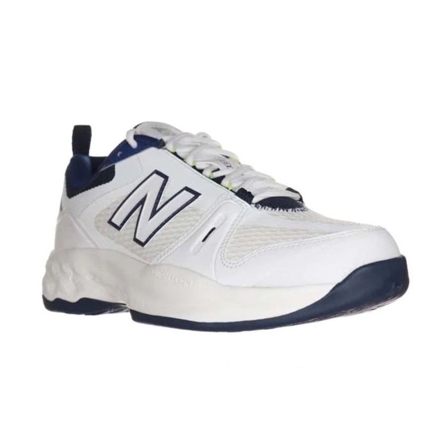 Mens Shoes New Balance | Mens New Balance Fresh Foam X 1007 In White/Navy