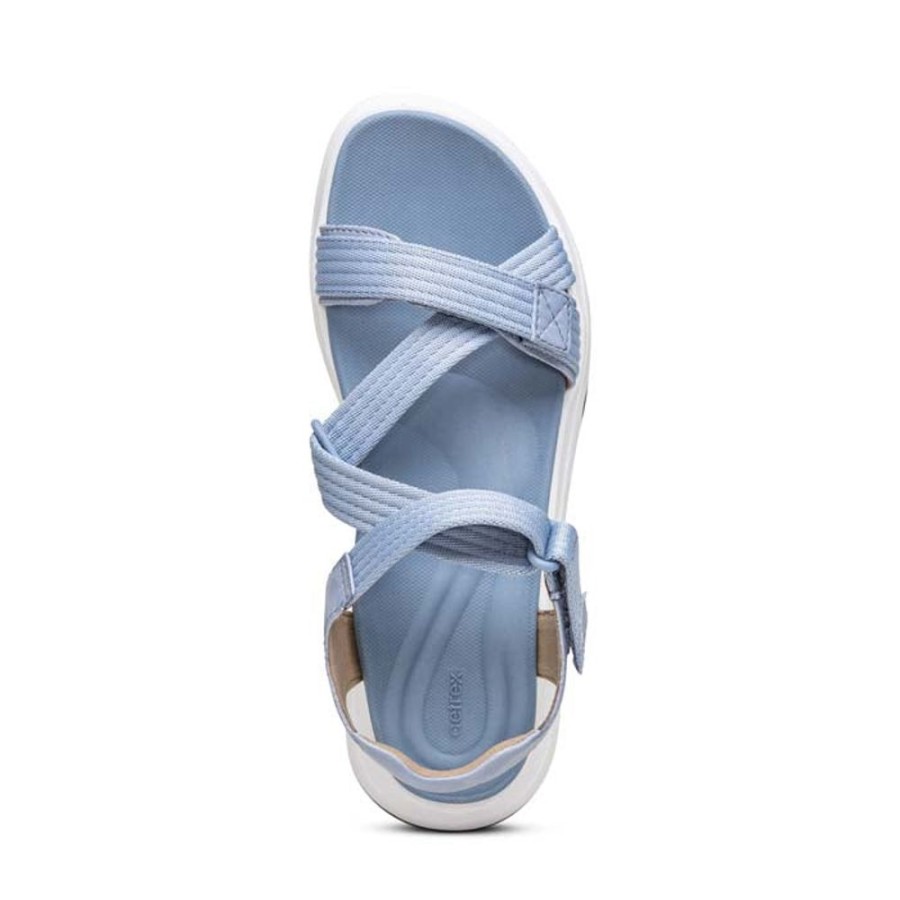 Womens Shoes Aetrex | Womens Aetrex Marz In Blue