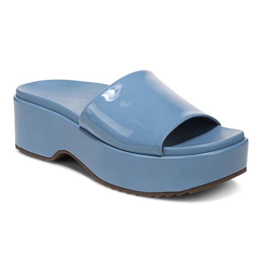 Womens Shoes Vionic | Womens Vionic Trista In Blue Shadow