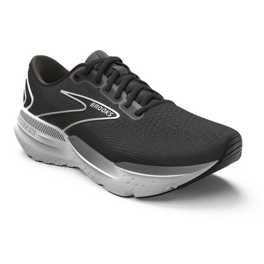 Womens Shoes Brooks Running | Womens Brooks Running Glycerin Gts 21 In Black/Grey/White