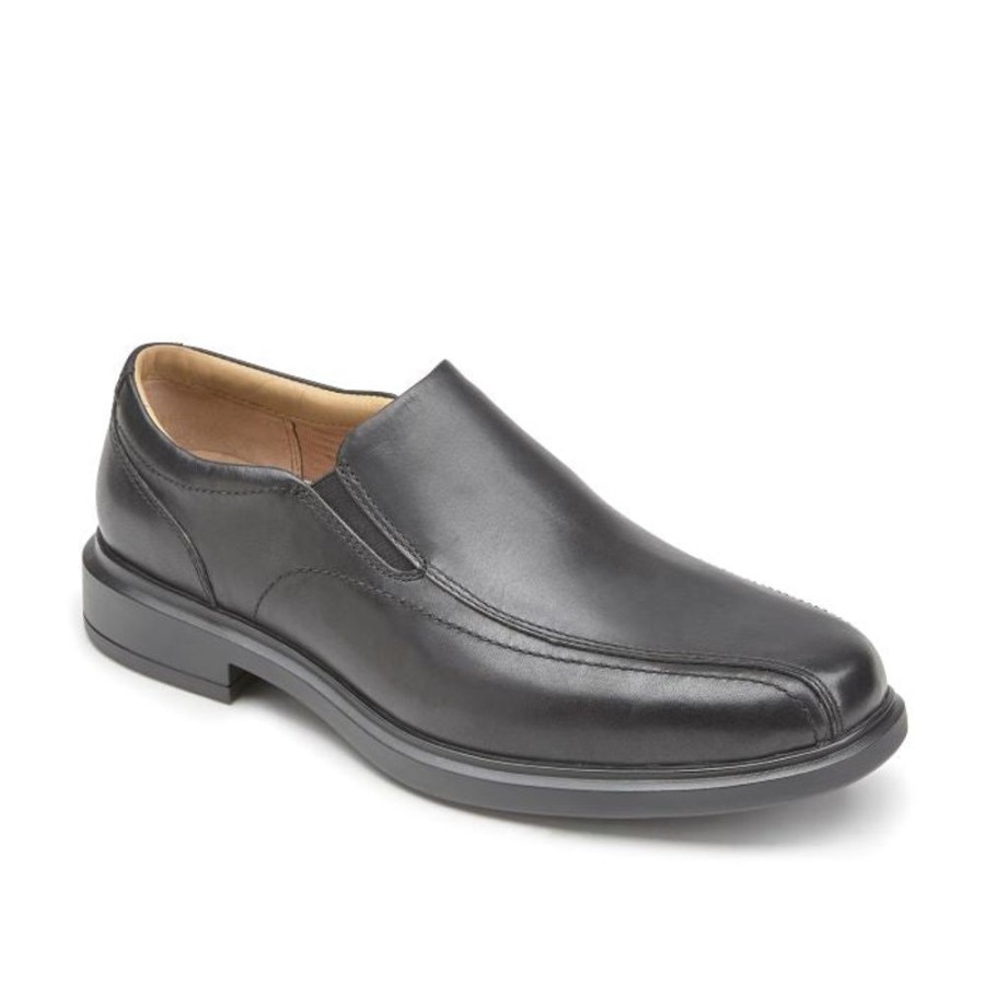 Mens Shoes Johnston & Murphy | Mens Johnston & Murphy Xc4 Stanton 2.0 Run-Off Slip-On In Black