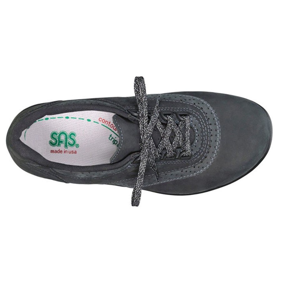 Womens Shoes Sas | Womens Sas Walk Easy Nero Charcoal