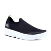 Womens Shoes Oofos | Women'S Oofos Oomg Eezee In Black/White