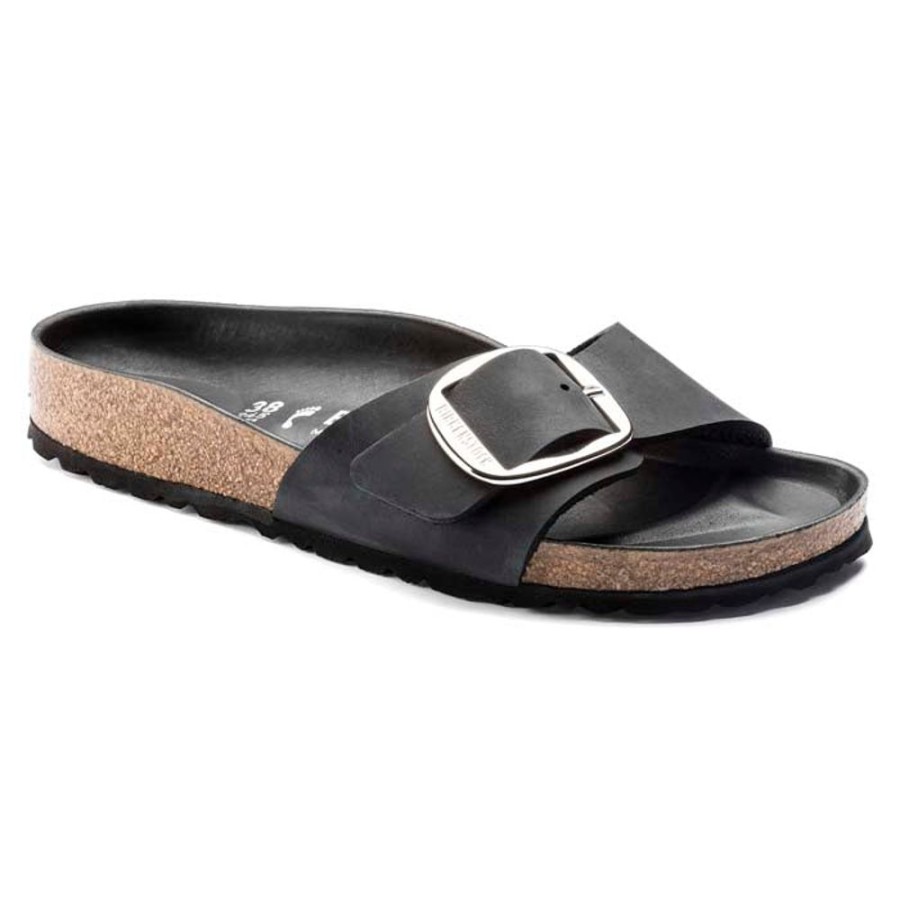 Womens Shoes Birkenstock | Womens Birkenstock Madrid Big Buckle In Black