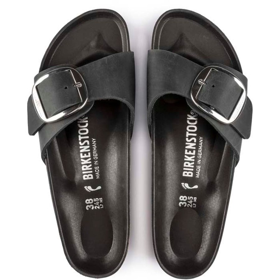 Womens Shoes Birkenstock | Womens Birkenstock Madrid Big Buckle In Black