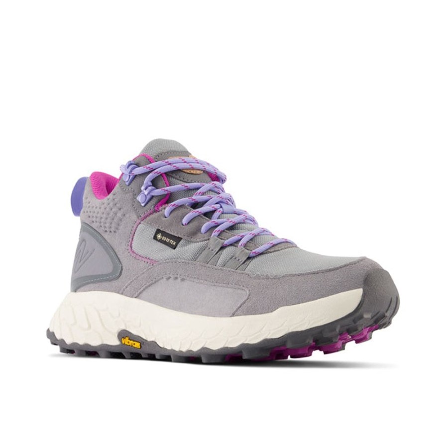 Womens Shoes New Balance | Womens New Balance Fresh Foam Hierro Mid In Steel/Castlerock/Magenta