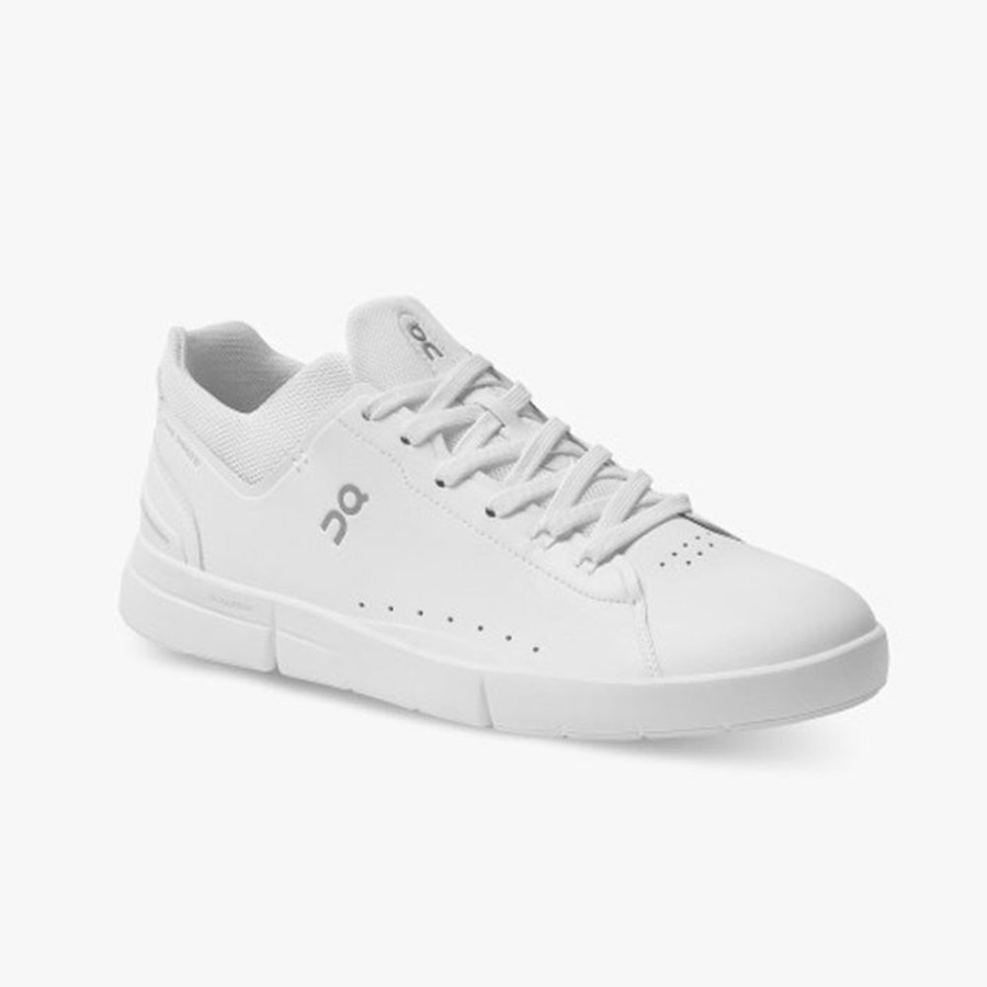 Mens Shoes On Running | Mens On Running The Roger Advantage All White