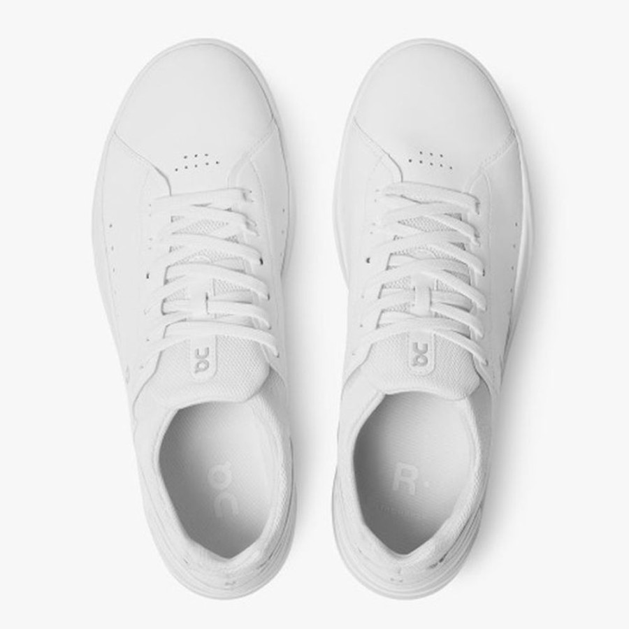 Mens Shoes On Running | Mens On Running The Roger Advantage All White