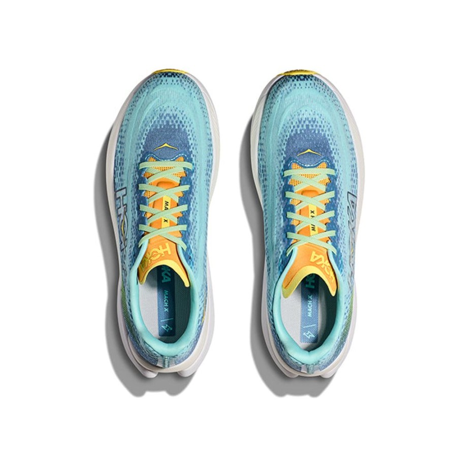 Mens Shoes Hoka | Mens Hoka Mach X In Dusk/Cloudless