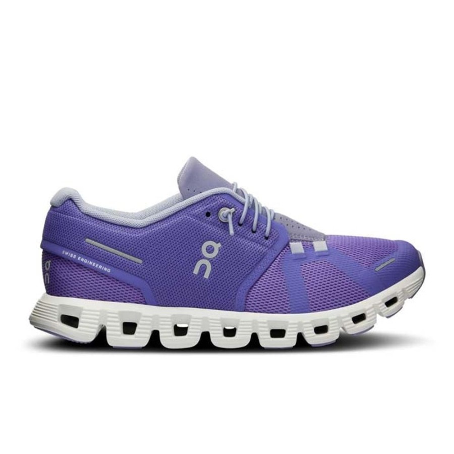 Womens Shoes On Running | Womens On Running Cloud 5 In Blueberry/Feather