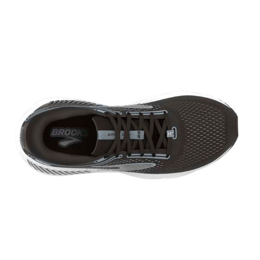 Womens Shoes Brooks Running | Womens Brooks Running Ariel Gts 23 In Black/Grey/White