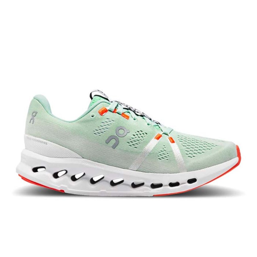 Womens Shoes On Running | Womens On Running Cloudsurfer In Creek/White