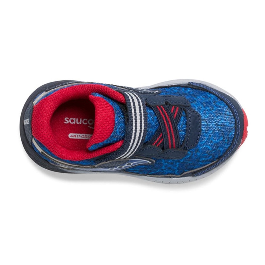 Boys Shoes Saucony | Infant Boy Saucony Ride 10 Jr Navy/Red