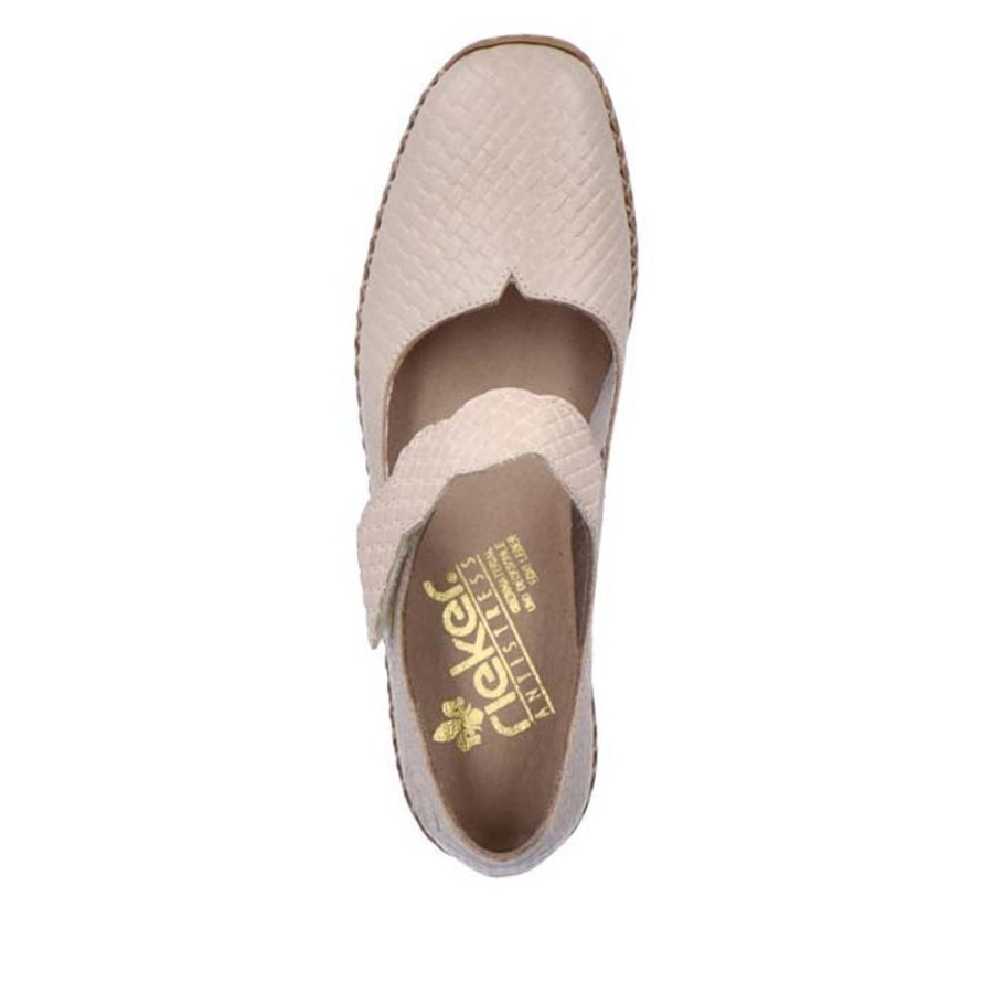 Womens Shoes Rieker | Womens Rieker Doris In Crema