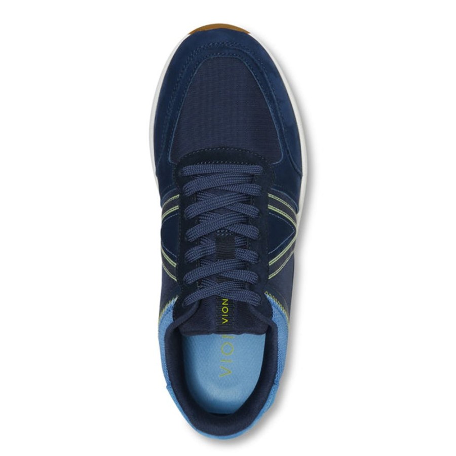 Mens Shoes Vionic | Mens Vionic Bradey Navy/Sky