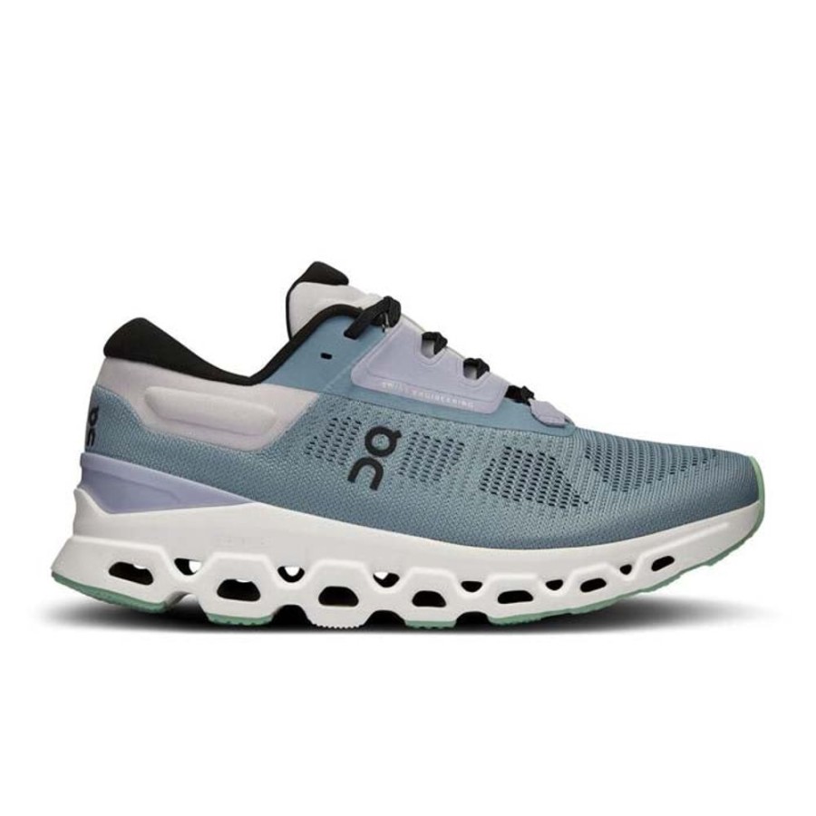 Womens Shoes On Running | Womens On Running Cloudstratus 3 In Wash/Nimbus