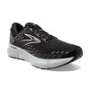 Mens Shoes Brooks Running | Men'S Brooks Running Glycerin 20 In Black/White/Alloy