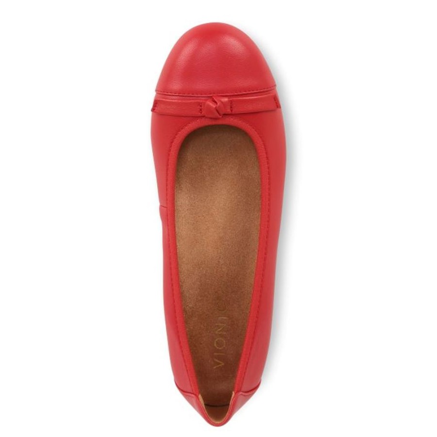 Womens Shoes Vionic | Womens Vionic Amorie In Red