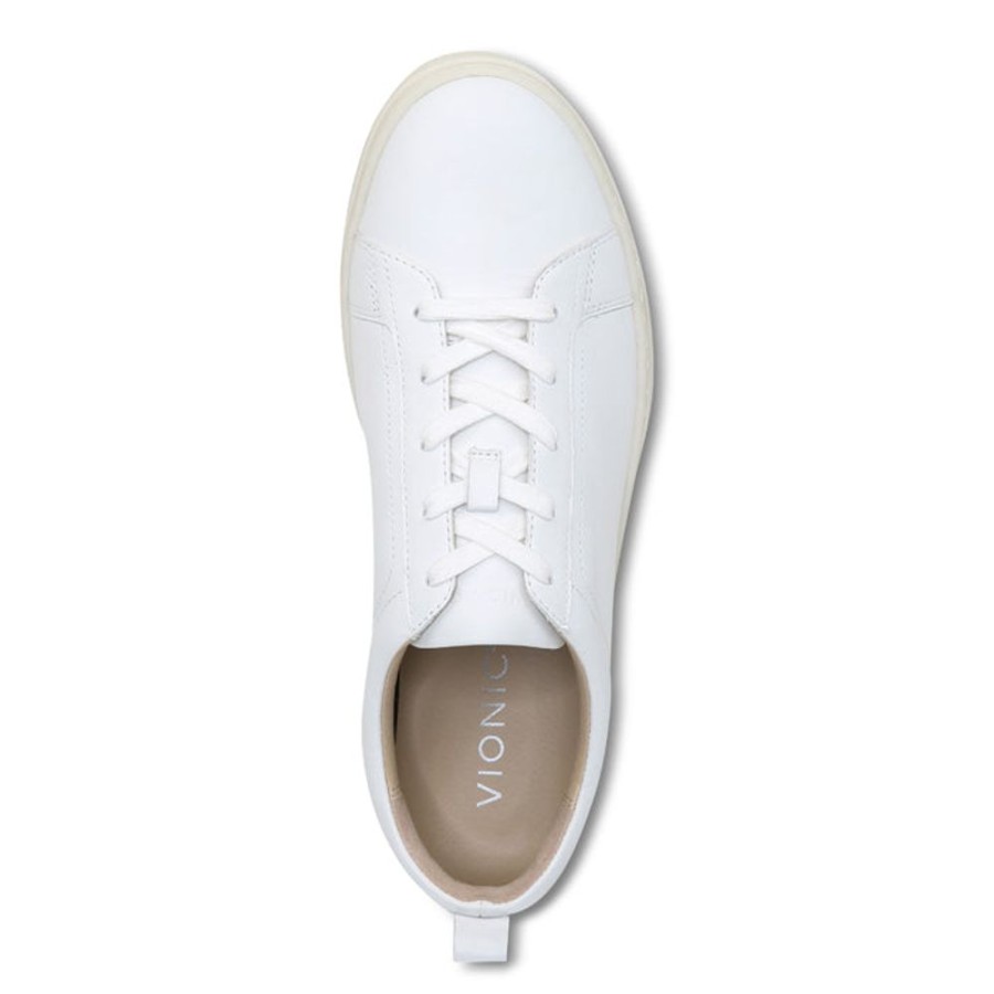 Mens Shoes Vionic | Mens Vionic Lucas White