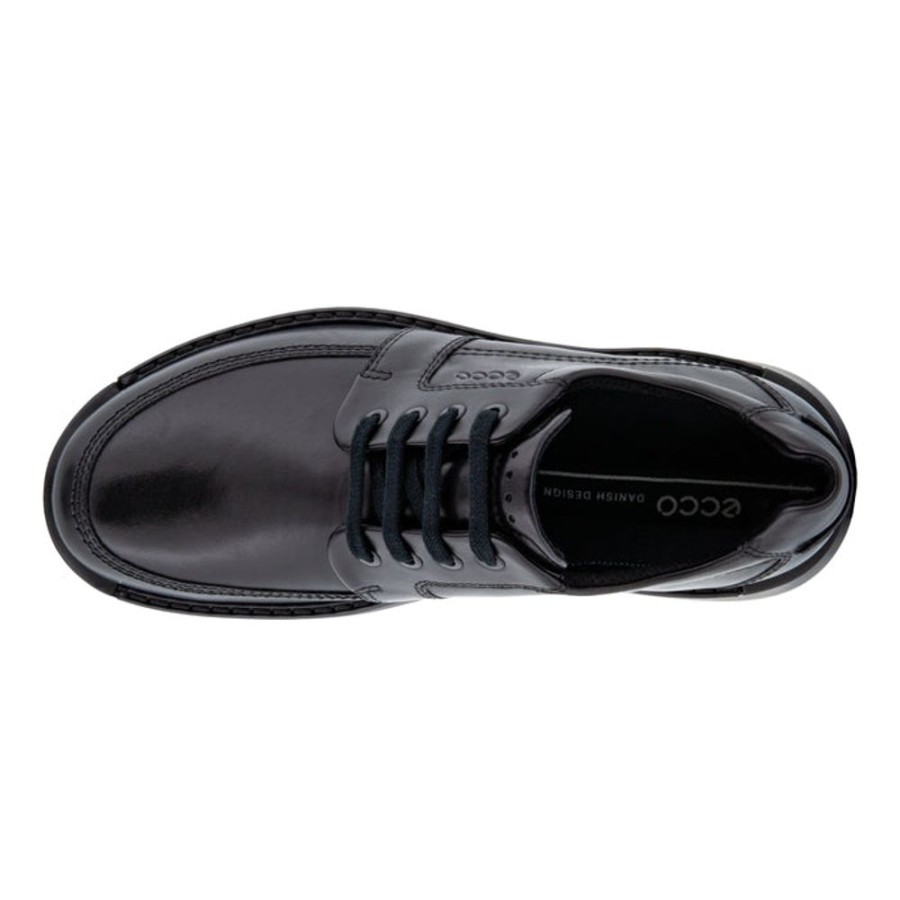 Mens Shoes Ecco | Mens Ecco Fusion Tie Black