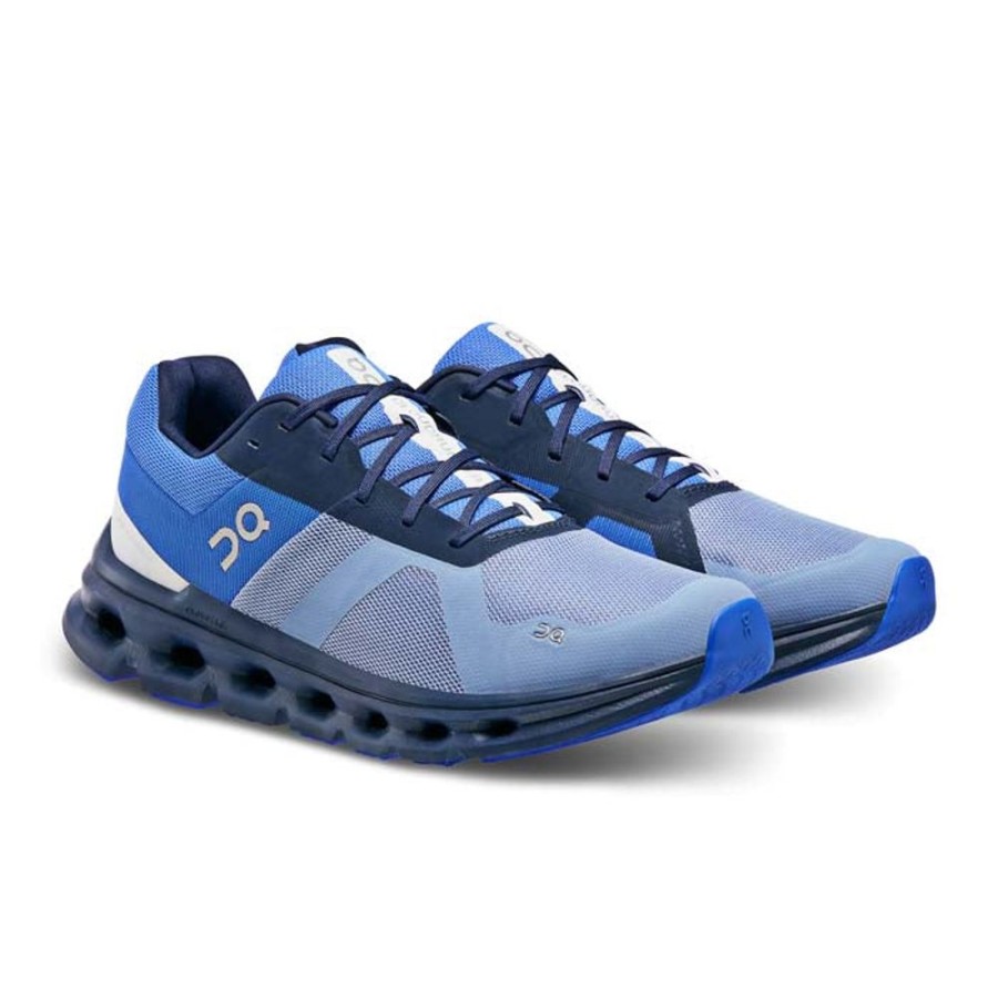 Mens Shoes On Running | Mens On Running Cloudrunner In Shale/Cobalt