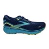 Mens Shoes Brooks Running | Mens Brooks Running Ghost 15 In Navy/Blue/Green