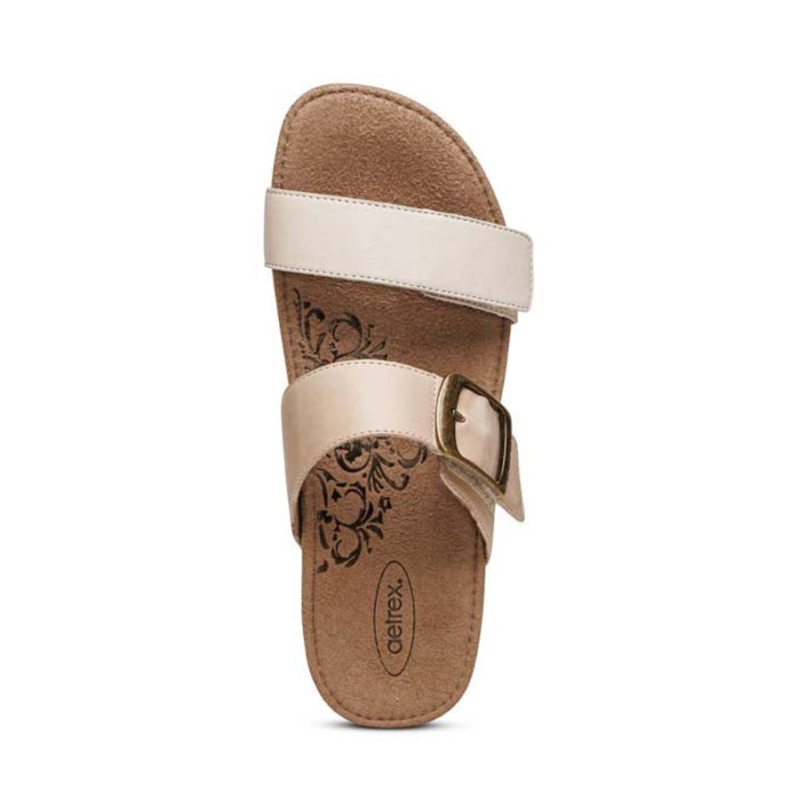 Womens Shoes Aetrex | Womens Aetrex Daisy In Ivory