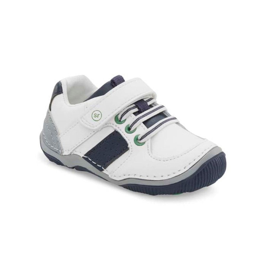 Boys Shoes Stride Rite | Infant Boy Stride Rite Srtech Wes In White Pine