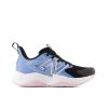 Girls Shoes New Balance | Big Girl New Balance Rave Run V2 Lace In Black/Blue Laguna/Light Raspberry