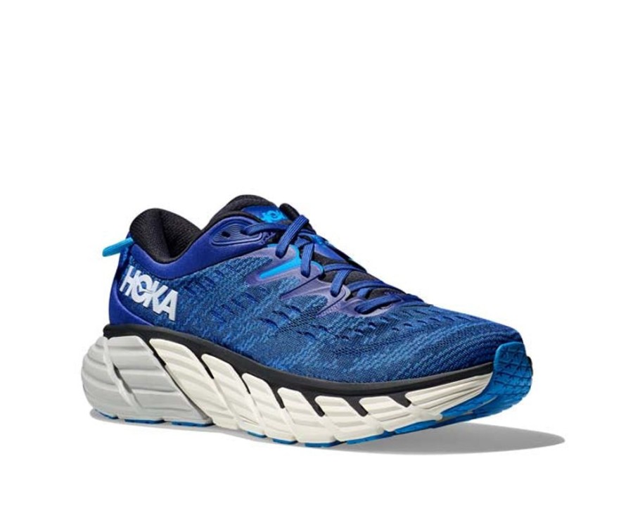 Mens Shoes Hoka | Mens Hoka Gaviota 4 In Bluing/Blue Graphite