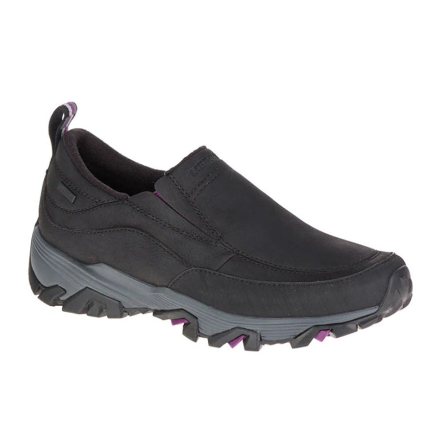 Womens Shoes Merrell | Womens Merrell Coldpack Ice Moc Wp Black