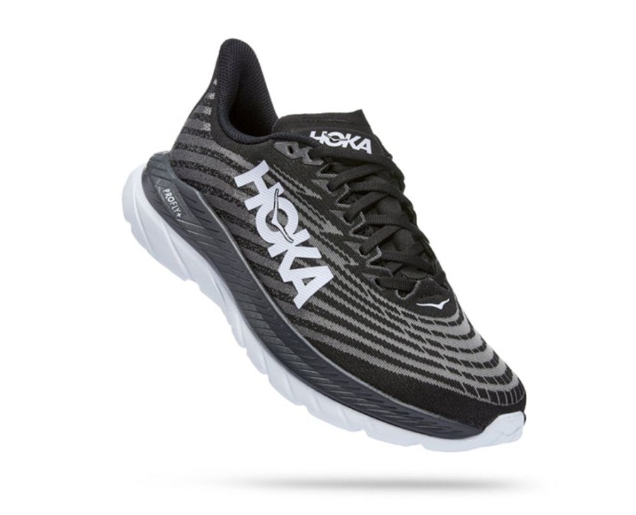 Mens Shoes Hoka | Mens Hoka Mach 5 In Black/Castlerock