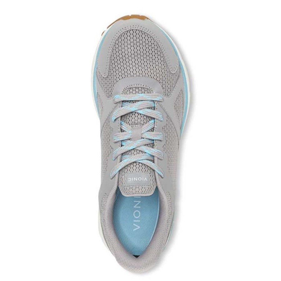 Womens Shoes Vionic | Womens Vionic Tokyo Active Sneaker In Light Grey