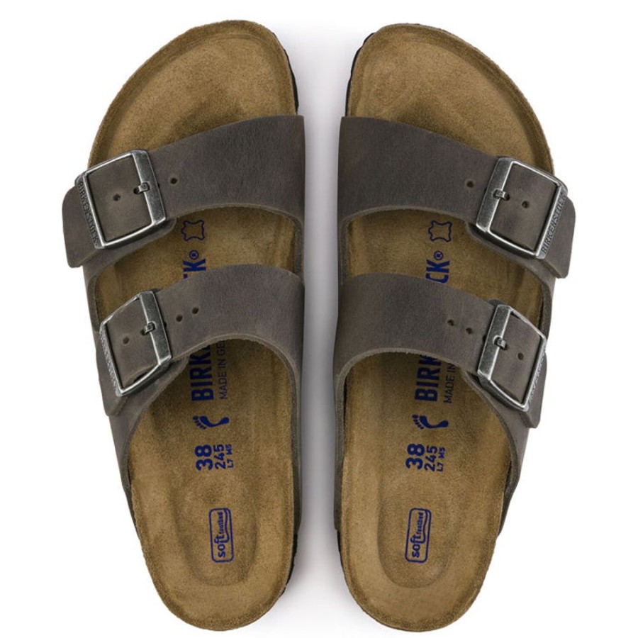 Womens Shoes Birkenstock | Womens Birkenstock Arizona Oiled Iron