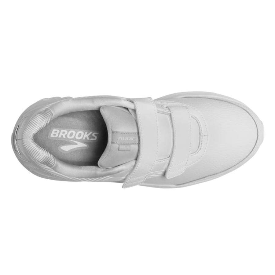 Womens Shoes Brooks Running | Womens Brooks Running Addiction Walker V-Strap 2 White