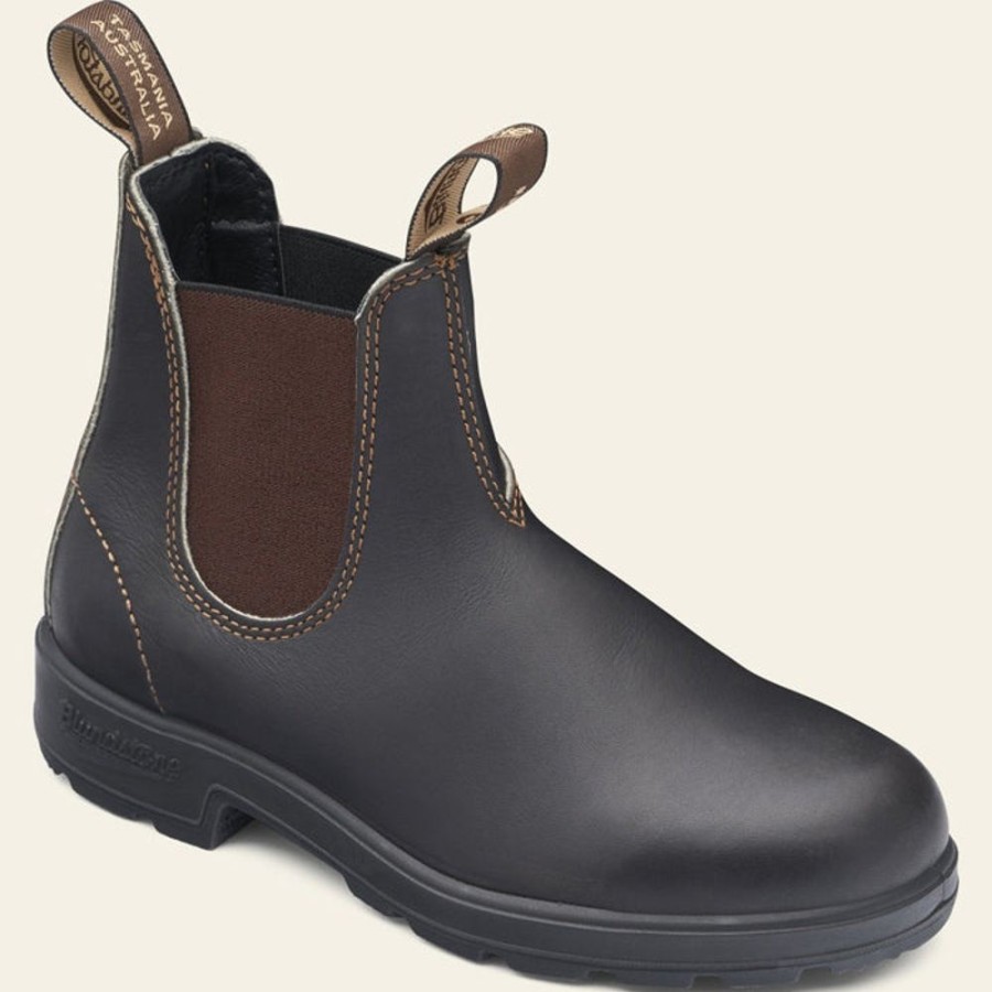 Womens Shoes Blundstone | Women'S Blundstone 500 Chelsea Boot In Stout Brown