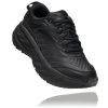 Womens Shoes Hoka | Womens Hoka Bondi Sr (Slip Resistant) Wide Black/Black