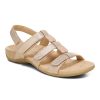 Womens Shoes Vionic | Womens Vionic Amber Adjustable Sandal Rose Gold