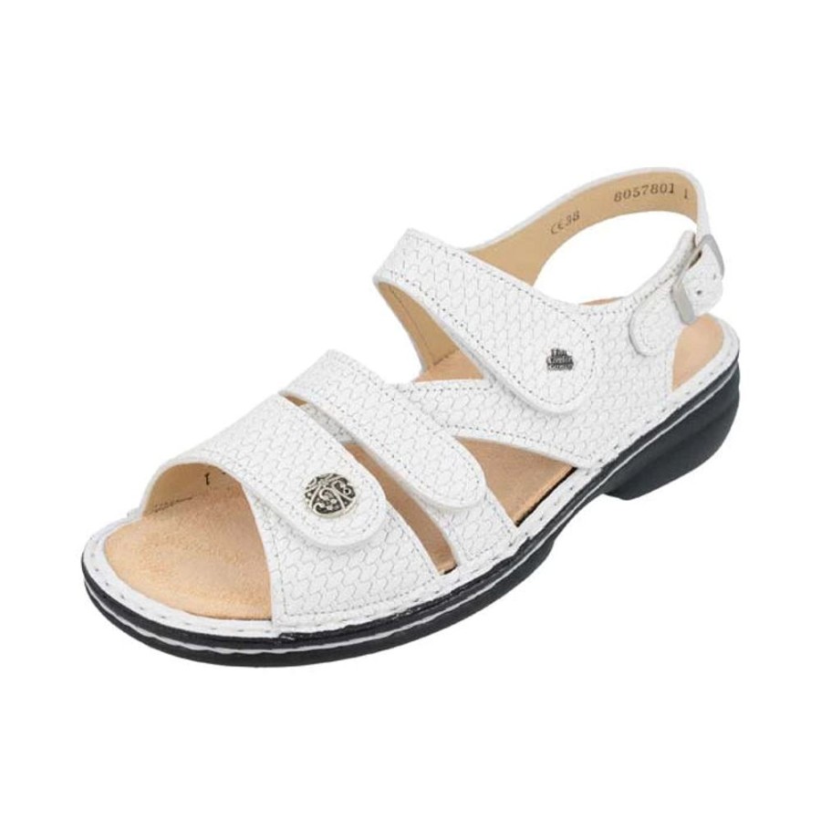 Womens Shoes Finn Comfort | Womens Finn Comfort Gomera In White Lotus