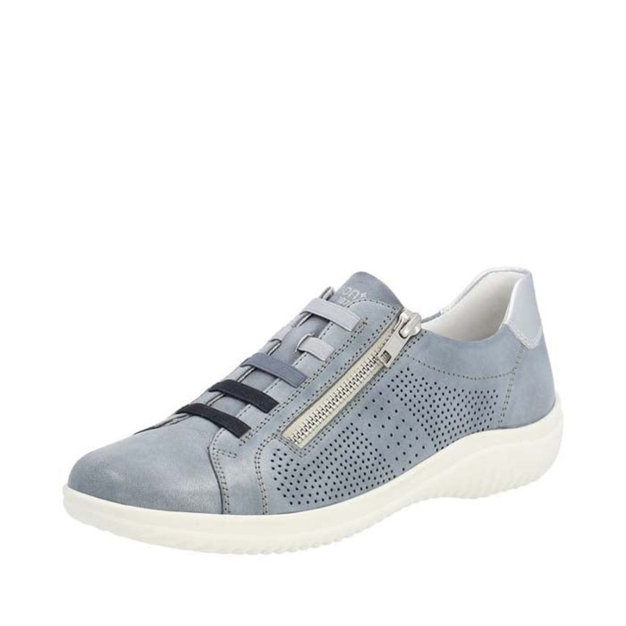 Womens Shoes Remonte | Womens Remonte Louann 02 In Blu/Silver/Blu