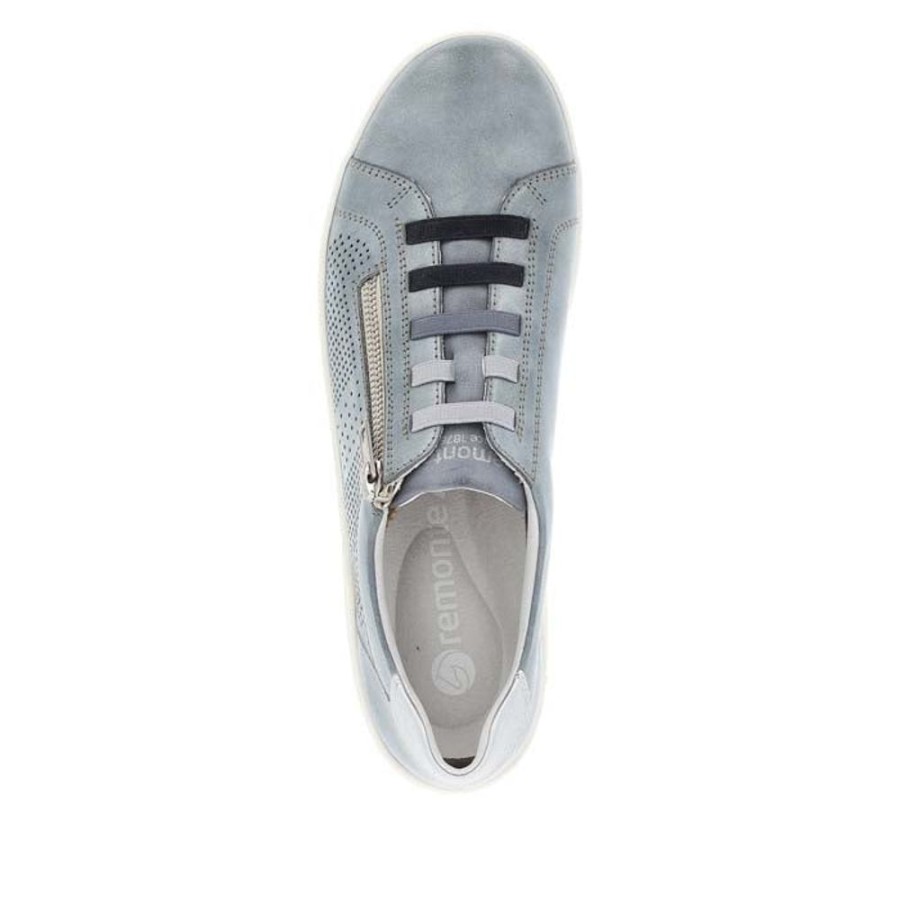 Womens Shoes Remonte | Womens Remonte Louann 02 In Blu/Silver/Blu