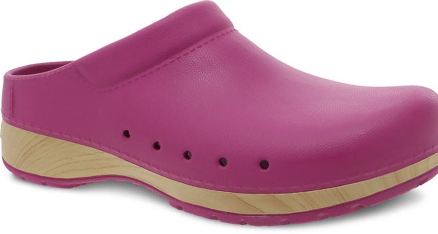 Womens Shoes Dansko | Womens Dansko Kane Clog Fuchsia