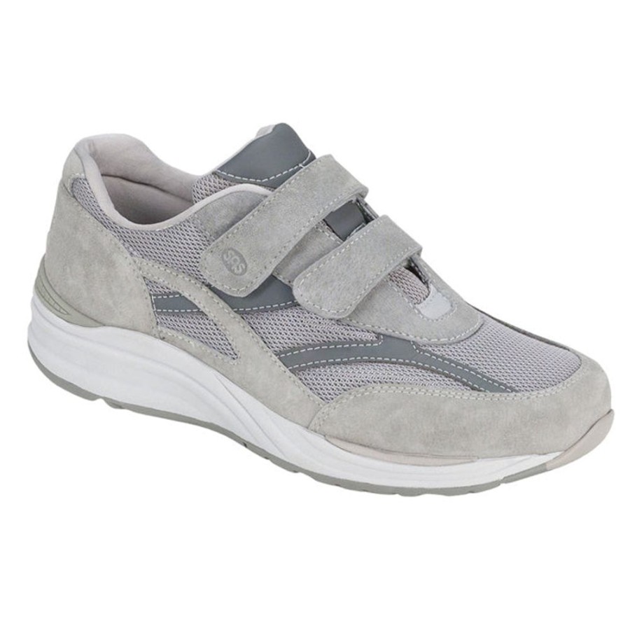 Mens Shoes Sas | Mens Sas Jv Mesh Active Sneaker Gray