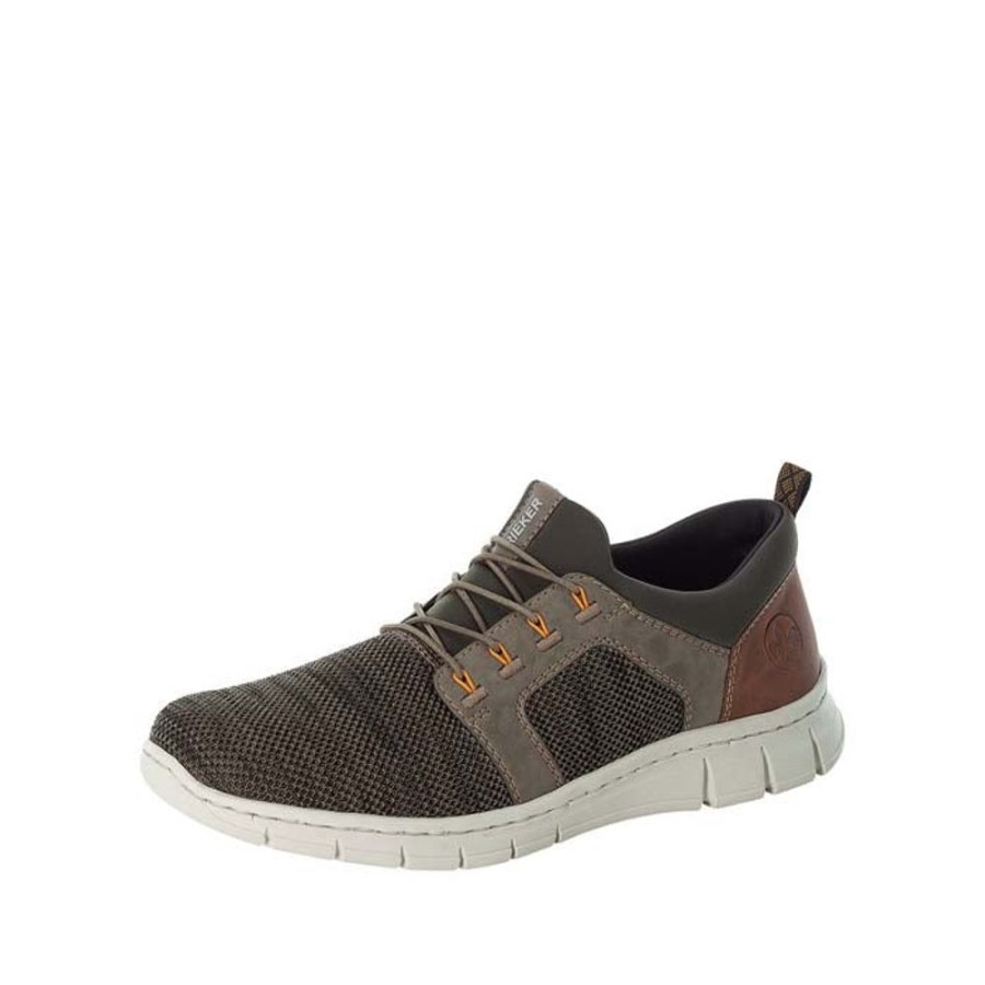 Mens Shoes Rieker | Mens Rieker Timo 96 In Moos/Olive/Mandel