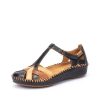 Womens Shoes Pikolinos | Womens Pikolinos P. Vallarta T Strap In Navy