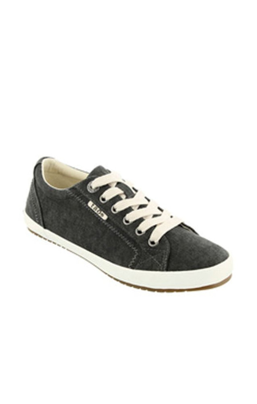 Womens Shoes Taos | Womens Taos Star Charcoal Wash Canvas