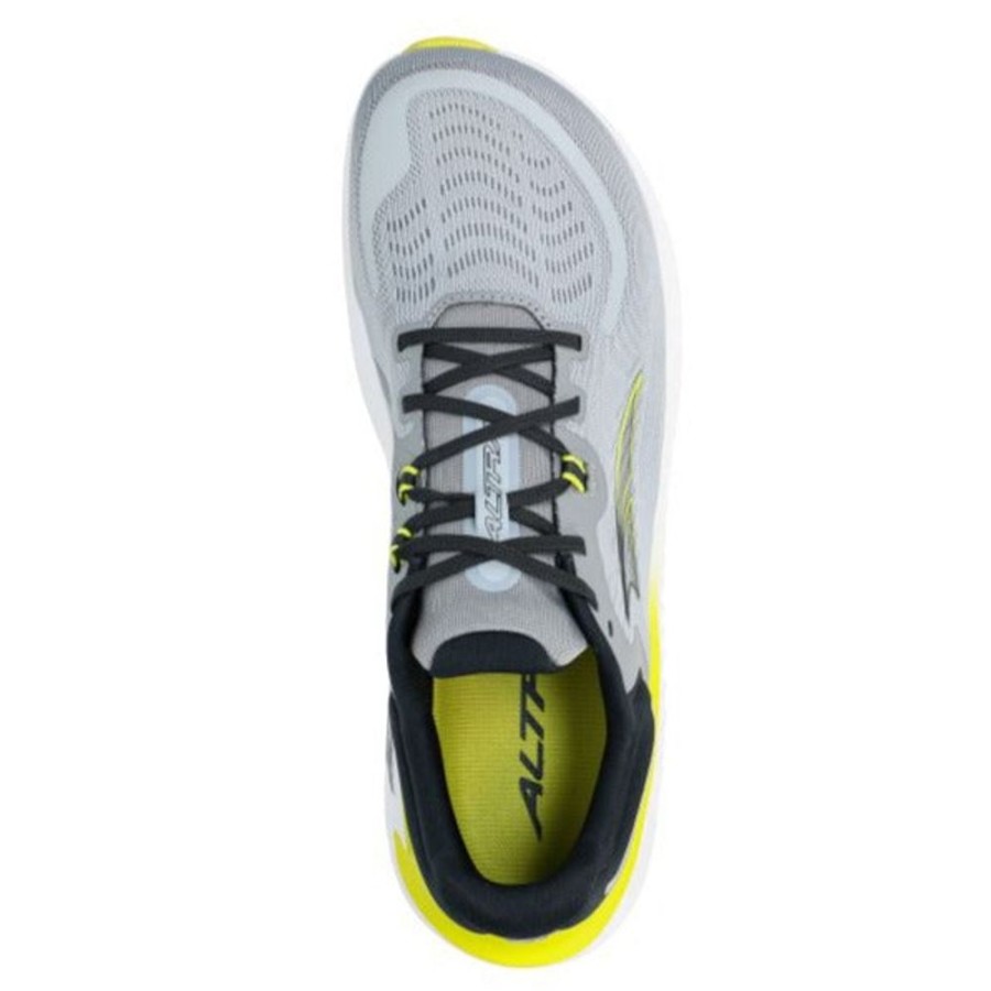 Mens Shoes Altra | Mens Altra Paradigm 7 In Gray/Lime