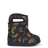 Girls Shoes Bogs | Infant Girl Bogs Baby Bog Ii Wild Rainbows In Black Multi