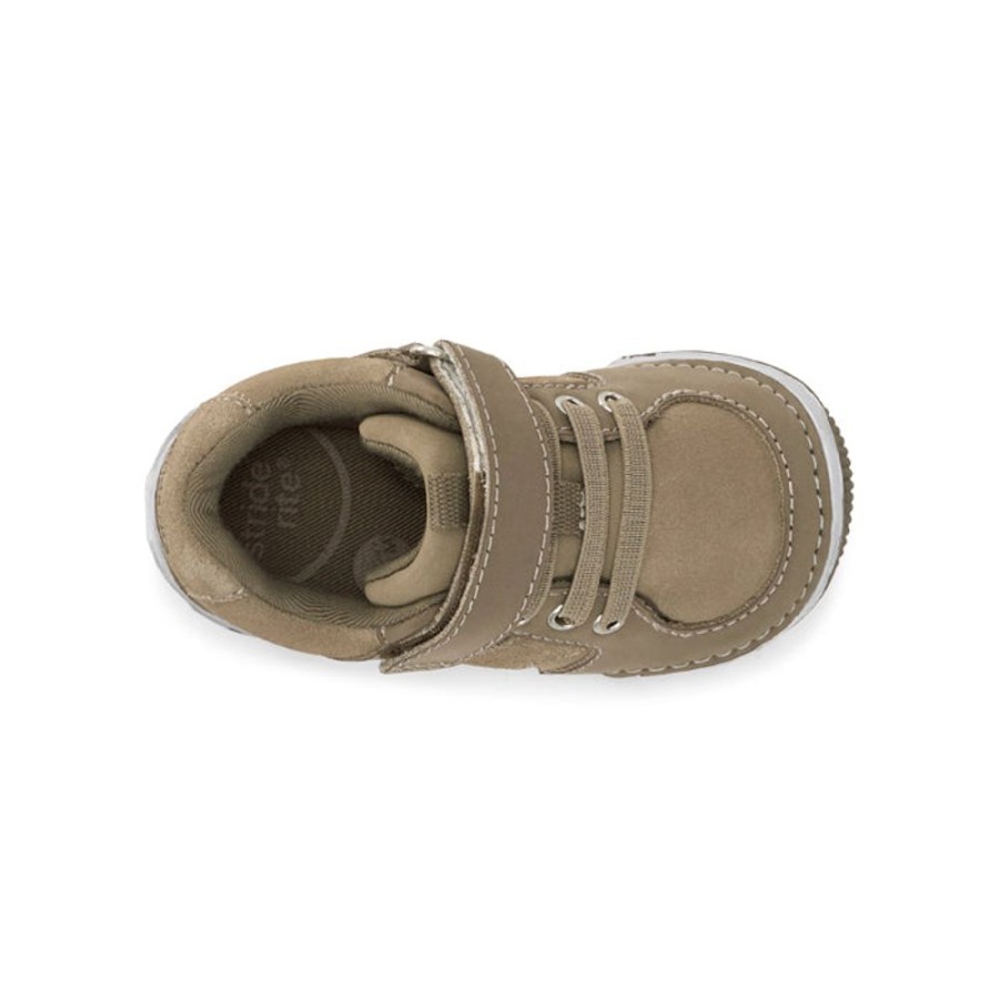 Boys Shoes Stride Rite | Infant Boy Stride Rite Srtech Wes Taupe