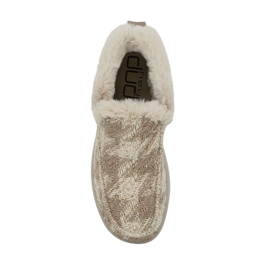 Womens Shoes Hey Dude | Women'S Hey Dude Denny In Pdp Cream